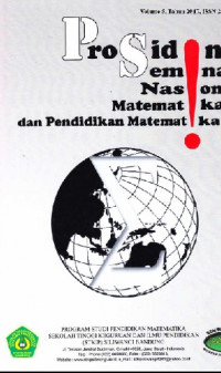 Prosiding Seminar Nasional Matematika dan Pendidikan Matematika (2017 : Cimahi)