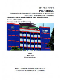 Prosiding Seminar Nasional Pendidikan Matematika dan Matematika Universitas Muhammadiyah Tangerang (2018: Tangerang)