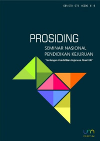 Prosiding Seminar Nasional Pendidikan Kejuruan Tantangan Pendidikan Kejuruan Abad Xxi (2016: Malang)