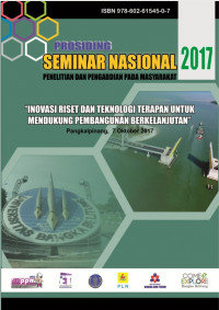 Prosiding Seminar Nasional Penelitian dan Pengabdian pada Masyarakat (2017: Pangkalpinang)