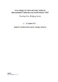 Proceedings of Universiti Sains Malaysia International Conference on Social Science (2015: Penang, Malaysia)