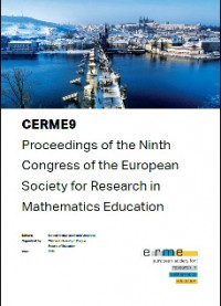 Proceedings of the Ninth Congress of the European Society for Research in Mathematics education (2015: Prague)