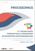 Proceeding 4rd Gadjah Mada International Conference on Economics And Business (2016 : Yogyakarta)