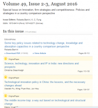 Economic Change and Restructuring Volume 49 Issue 2 & 3