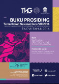 Buku Prosiding  Temu Ilmiah Nasional Guru VIII 2016  FKIP UT : Tantangan Profesionalisme Guru di Era Digital (2016 : Banten)