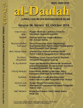 al-Daulah Jurnal Hukum dan Perundangan Islam, Volume 6, No. 2, Oktober 2016