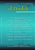 al-Daulah Jurnal Hukum dan Perundangan Islam, Volume 8, No. 1, April 2018