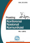 Prosiding Konferensi Nasional Komunikasi : Ikatan Sarjana Komunikasi Indonesia (2017 )