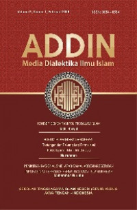 Addin : Media Dialektika Ilmu Islam Volume 12, No. 2 (2018)