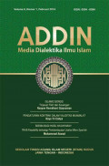 Addin : Media Dialektika Ilmu Islam Vol. 8 No 1 Februari 2014