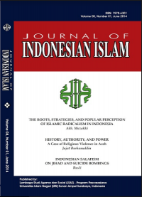 Journal of Indonesian Islam  Vol. 8, No. 2 (2014)