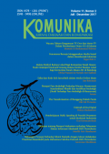 KOMUNIKA: Jurnal Dakwah dan Komunikasi Volume 11, Nomor 2 (2017)