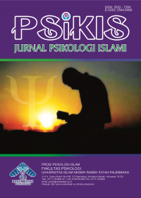 Psikis: Jurnal Psikologi Islami Vol 5 No 1 (2019