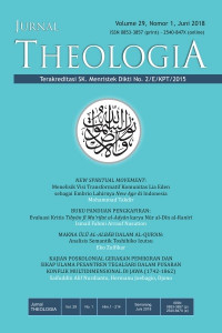 Jurnal THEOLOGIA Vol 29, No 2 (2018)