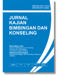 Jurnal Kajian Bimbingan dan Konseling Vol 4, No 2 (2019)