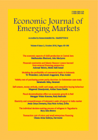 EJEM : Economic Journal of Emerging Markets Volume 5 Issue 2, 2013