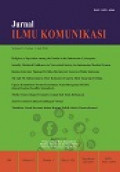 Jurnal ILMU KOMUNIKASI Volume  13, Nomor 1, Tahun 2016