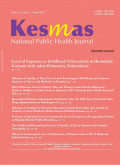 Kesmas: National Public Health Journal, Volume 12, Issue 1, August 2017