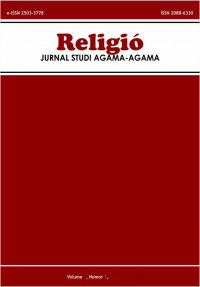 Religio : Jurnal Studi Agama-Agama Volume 3 No. 1, 2013