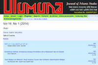 Ulumuna : Journal of Islamic Studies=Islamic Education Volume 18, Nomor 1, (2014)