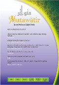 The Mutawatir: Jurnal Keilmuan Tafsir Hadis Vol. 6 No. 2 (2016): DESEMBER