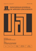 Indonesian Journal of Applied Linguistics Vol. 8 No. 3, January 2019