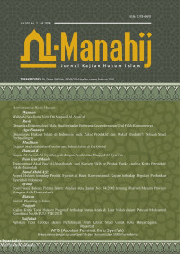 Al Manahij Vol. 8 No. 2 Januari 2014