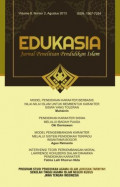 Edukasia : Jurnal Penelitian Pendidikan Islam Vol. 10 No. 1, Februari 2015