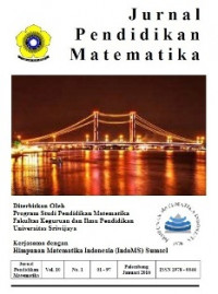 Jurnal Pendidikan Matematika,Volume 12, No. 2 (2018)