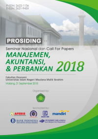 Prosiding Seminar Nasional dan Call For Papers Manajemen, Akuntansi, & Perbankan 2019